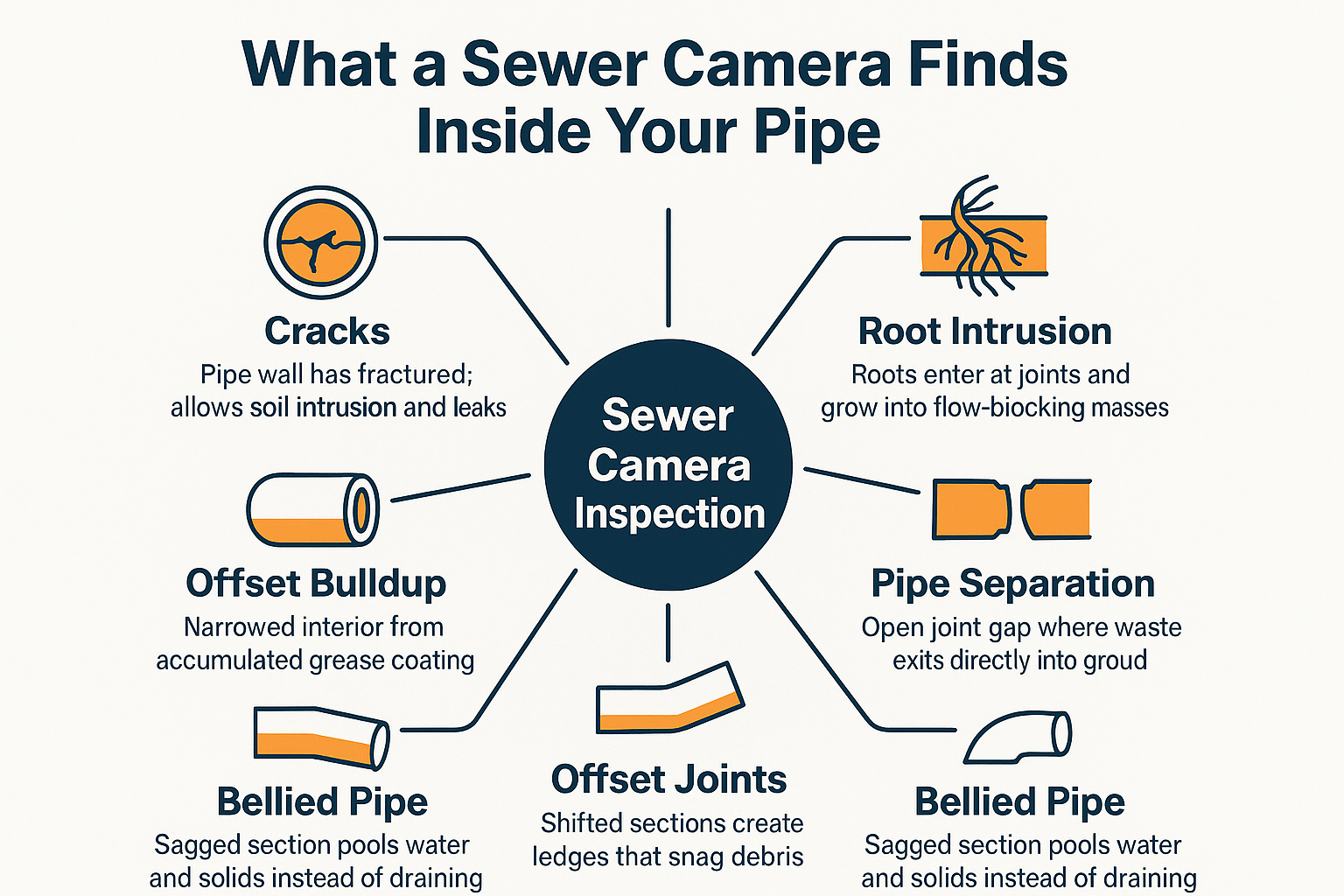 What a Sewer Camera Actually Shows (and When You Need One)